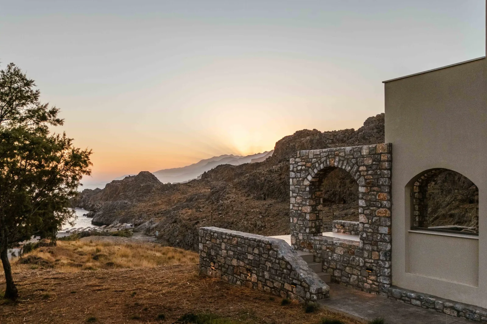 Φωτογράφιση καταλύματος στο Ηράκλειο με θέα στο Κρητικό πέλαγος
